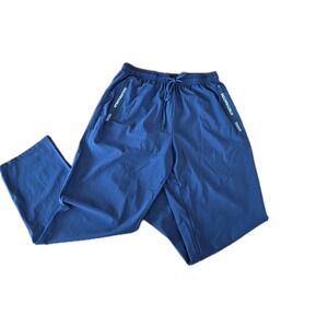 StretchActive Navy Blue Pull On Jogger Pants Size L (235)